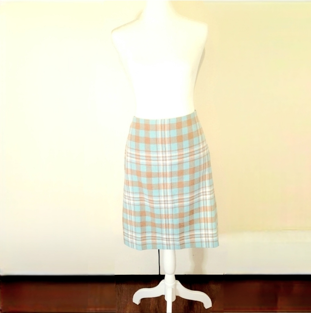 Talbot's Classic Tartan Skirt - Picture 4 of 7
